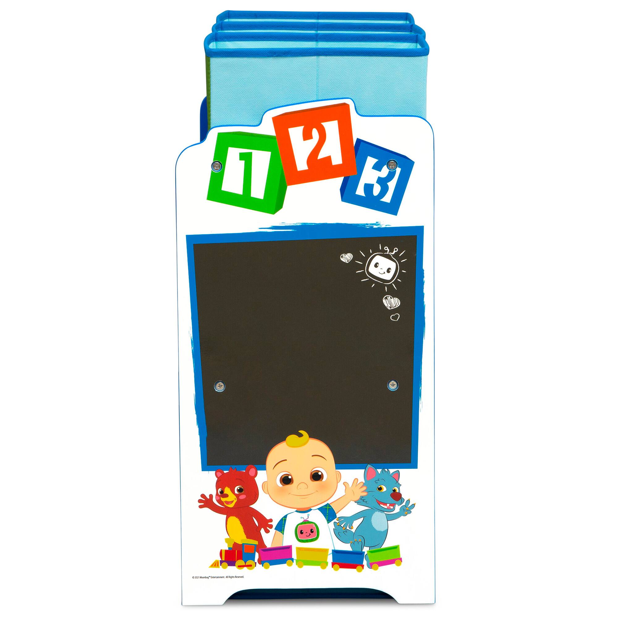 Disney® CoComelon Design & Store 6 Bin Toy Storage Organizer